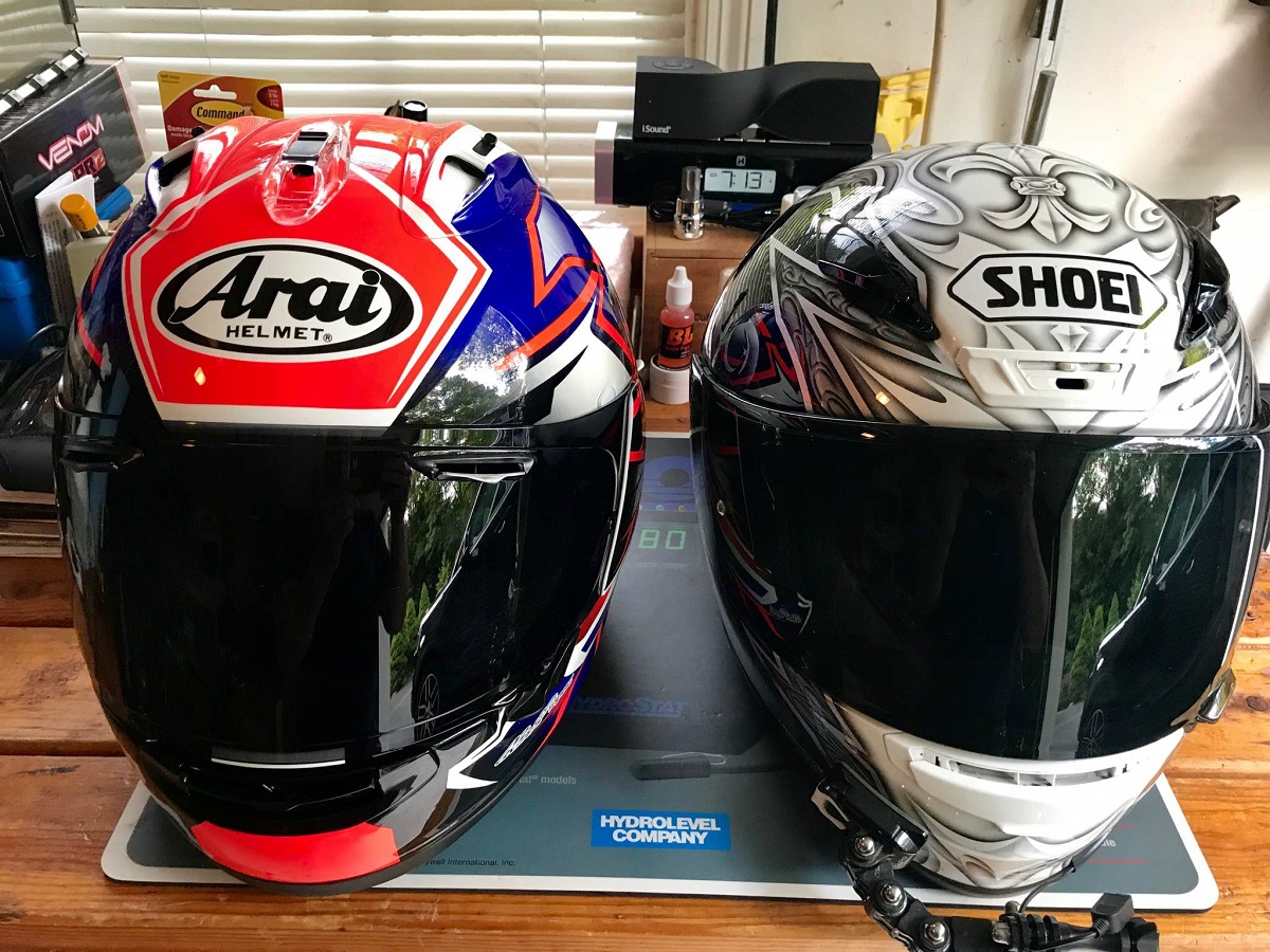 araiとSHOEI…世界に冠たるヘルメットメーカー