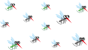 蚊が腕にとまったら…やってはいけないNG行為