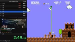 スーパーマリオブラザースは不滅…最速クリア記録が出たよ！