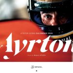 カレンダー2025 AYRTON SENNA CALENDAR「Ayrton」（月めくり壁掛け）　熱田護 (写真) (インプレスカレンダー2025) 2,640円