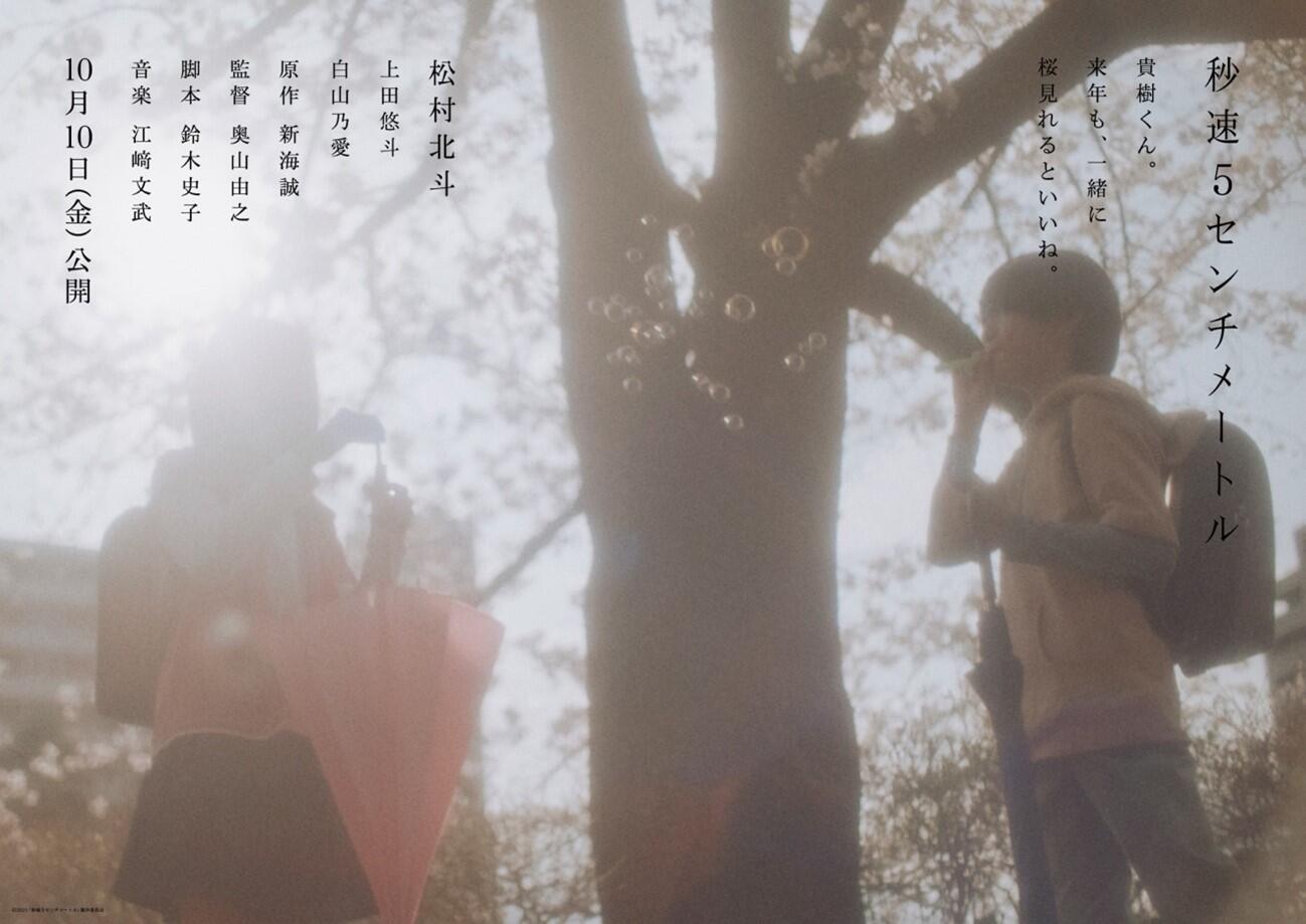 『秒速5センチメートル』最新予告公開