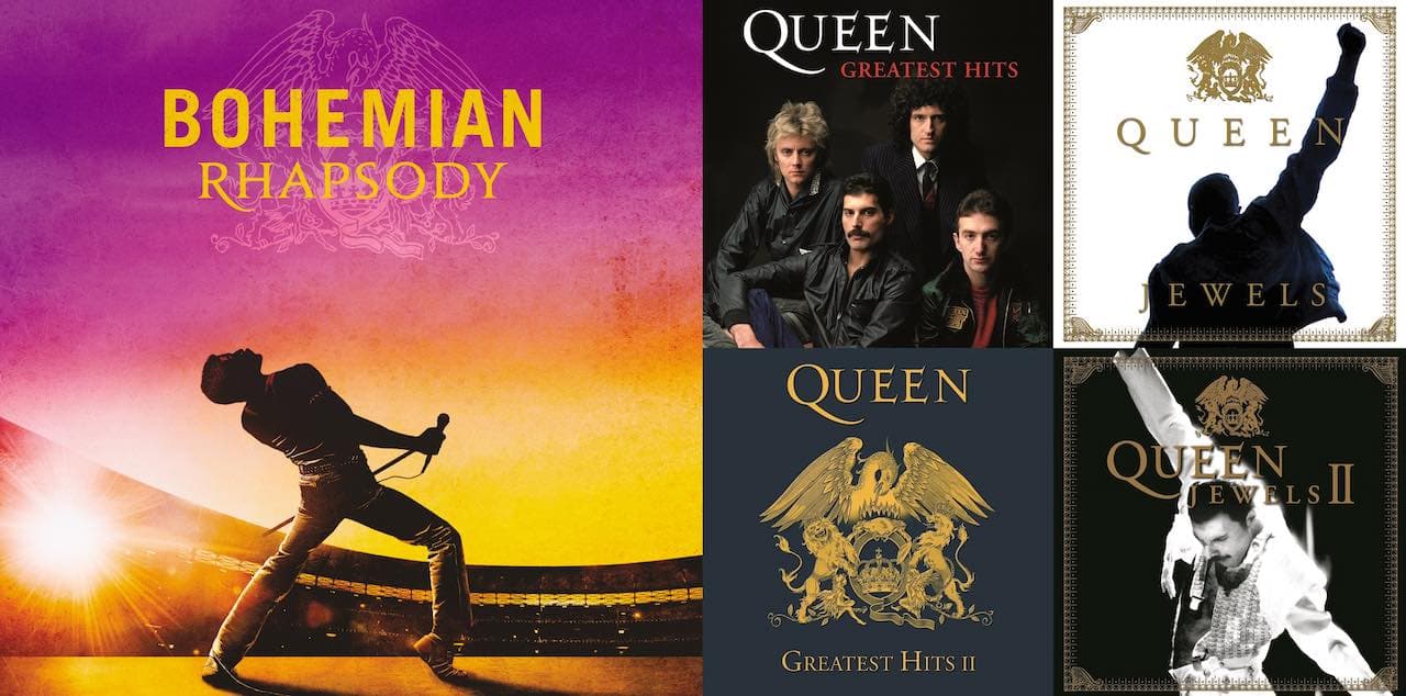 クイーンの人気は不滅です。今でもベスト盤がビルボードにチャートイン！