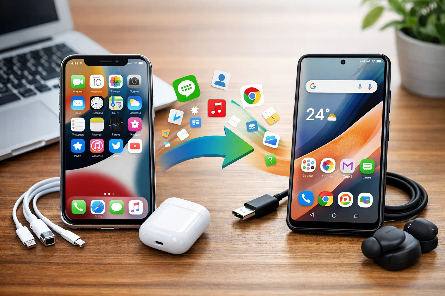 iPhoneからアンドロイドへ機種変更する…何ができて何ができない!?