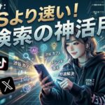 Z世代向け：SNSより速い！AI検索の神活用術
