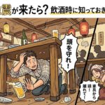 酒場で地震が来たら？飲酒時に知っておきたい防災術
