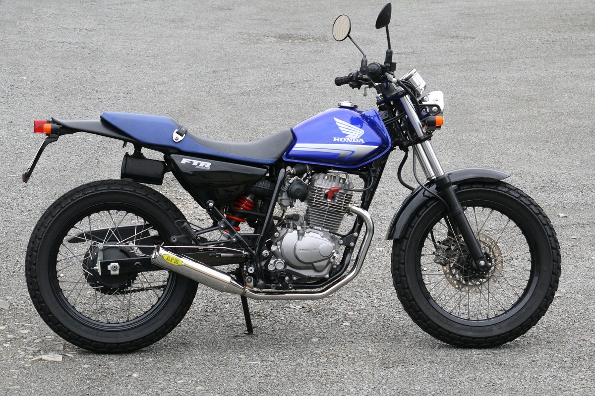 ホンダ・FTR223…カスタムして走るのが楽しいバイク
