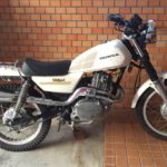 CT250（シルクロード）で野や山を楽しくトレッキング！！といったコンセプトのバイクだった