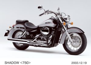 HONDA SHADOW750　目立たないけどホンダのアメリカンはやっぱりコレ！