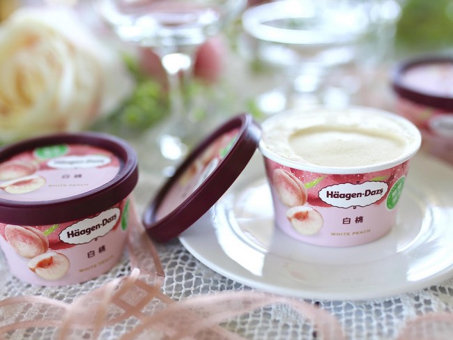 期間限定!ハーゲンダッツの『白桃』が帰ってきた!ご贈答にもおすすめです!