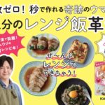 失敗ゼロ! 秒で作れる奇跡のウマさ! 1人分のレンジ飯革命　リュウジ(著)KADOKAWA (2020/4/16)