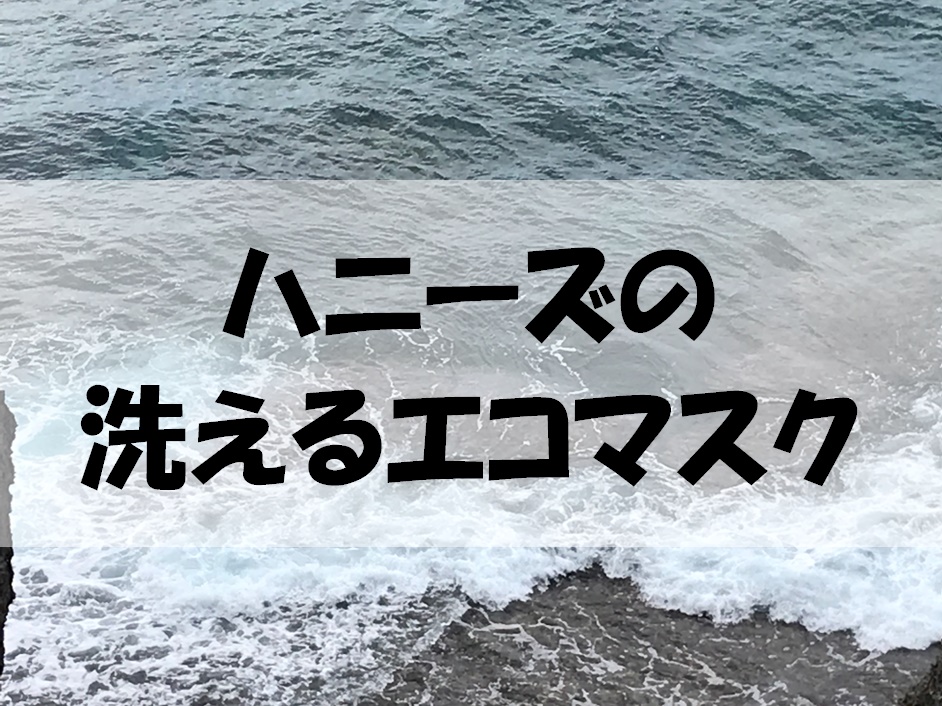 マスク選びに悩んだら…ハニーズの洗えるエコマスクを選びたい！