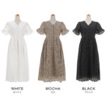 涼しげな夏用ワンピース…少しゆったりなシルエットで動きやすさも○