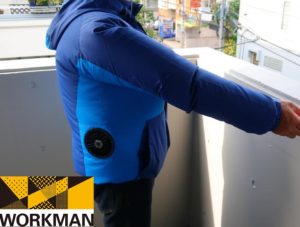 空調ウェアならワークマン！ウィンドコアシェルジャケット