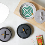 昭和の傑作…蚊取り線香が時を超えてファッショナブルに…自動消火タイマーも付いたよ！ideaco「蚊遣り Manhole」