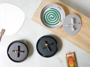 昭和の傑作…蚊取り線香が時を超えてファッショナブルに…自動消火タイマーも付いたよ！ideaco「蚊遣り Manhole」