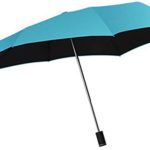 誰もが振り返るユニークなデザインの非対称折畳み傘…肩や背中をしっかりカバーする機能性も抜群！