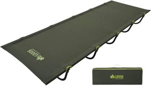 アウトドアで大活躍!組み立て簡単な簡易ベッドがLOGOSから