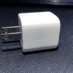 AUKEY…3cm角サイズで出力20WのPD対応USB-C充電器