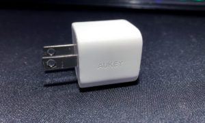 AUKEY…3cm角サイズで出力20WのPD対応USB-C充電器