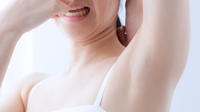 多汗＋わき汗にはデオドラント製品で対策を