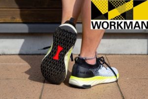 【アスレシューズハイバウンス】ワークマンのスポーツモデルシューズ…スタイリッシュさも満点です！