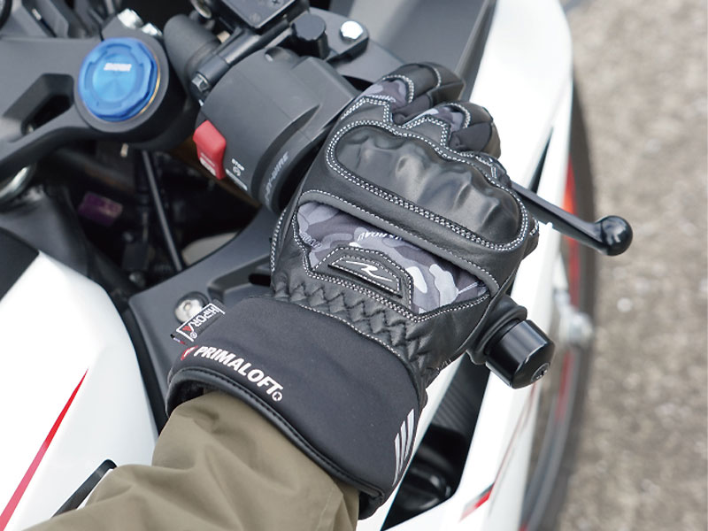 極寒ツーリングに挑むライダーのために! ラフアンドロードから「プリマロフト(R)ウインターグローブ」が登場