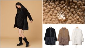 水を弾くワークマンの「ボアコート」デザインもおしゃれ!
