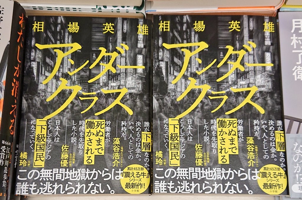 アンダークラス 相場英雄(著) 小学館 (2020/11/11)