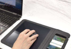 メモと充電機能のついたマウスパッド！サンコーから！