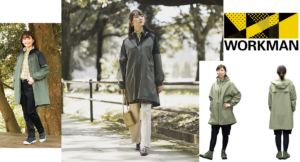 ワークマン女子必携…レディース高撥水フーデッドロング