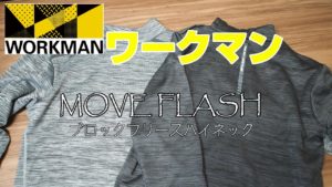 手放せない…ワークマンのブロックフリースハイネック