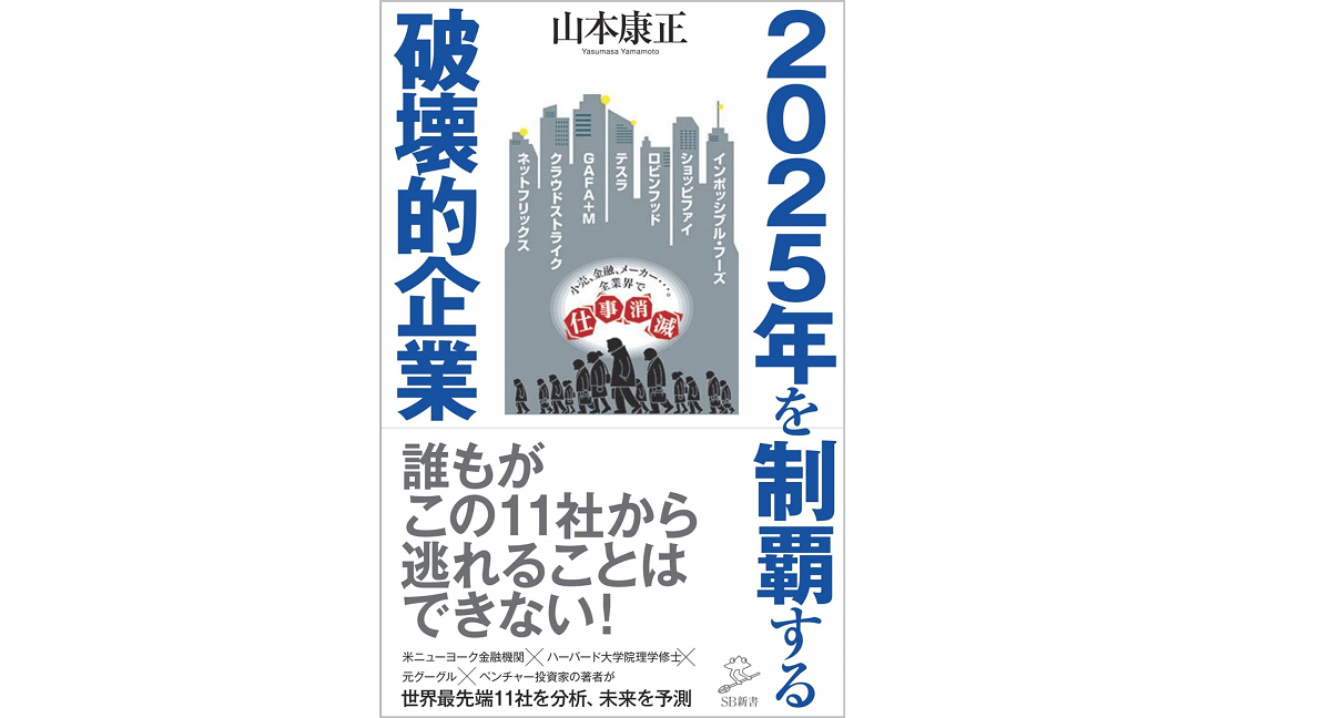 2025年を制覇する破壊的企業　山本康正 (著)　SBクリエイティブ (2020/11/6)