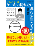 ドキュメント小説 ケーキの切れない非行少年たちのカルテ　宮口幸治 (著)　新潮社 (2022/9/20)　1,056円
