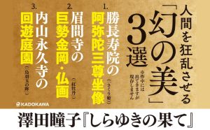 しらゆきの果て　澤田瞳子 (著)　KADOKAWA (2025/2/4)　1,980円