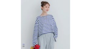 1枚でサマになる、定番ボーダーのバスクTシャツ