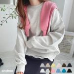 コットン混のサラッとした肌ざわりが心地よい、新作《裏毛スウェット》トップス