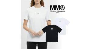 MM6 Maison MargielaのキッズロゴTシャツ